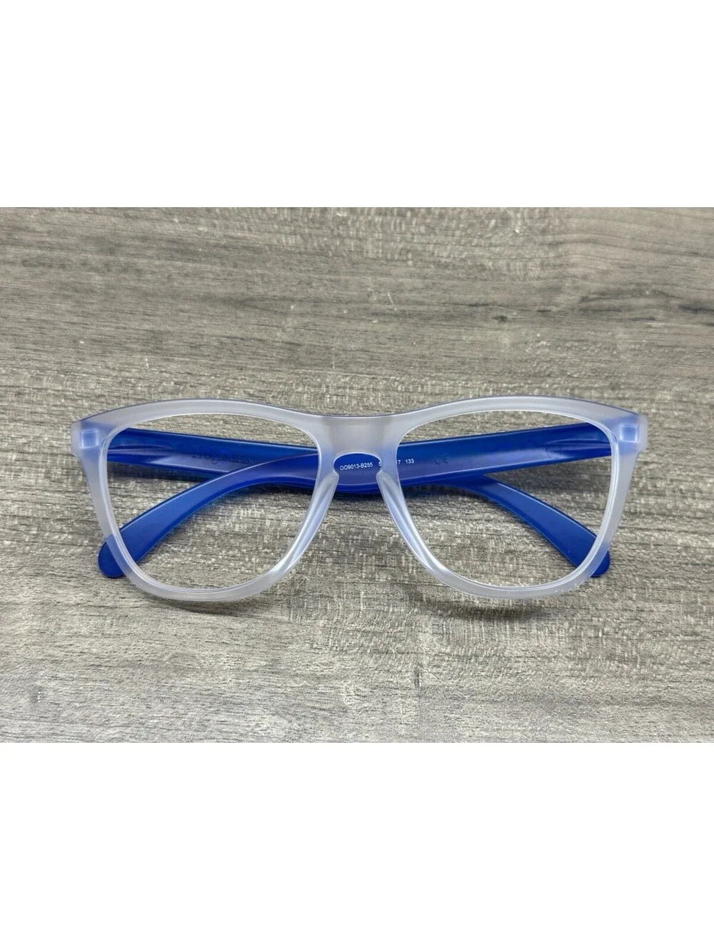 Oakley Frogskins Sunglasses OO9013-B255 Matte Clear Blue 55[]17-133 *FRAMES ONLY